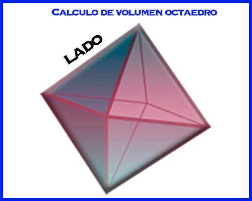 volumen octaedro