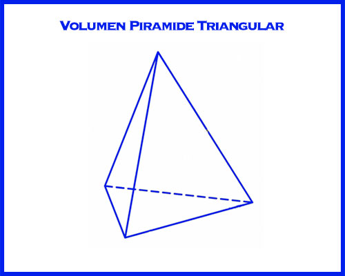 volumen piramide triangular